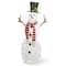 48&#x22; Fabric Snowman, White LED Lights